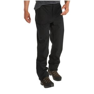 Marmot Minimalist Pant Black Nylon Zip Off Pants Size XL Short 30" Leg